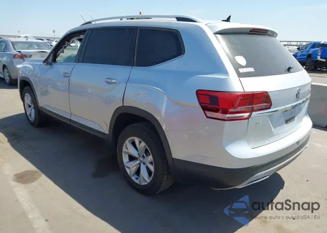 2019 Volkswagen Atlas 3.6L V6 Se W/Technology from USA, damaged, VIN 1V2WR2CA0KC536169